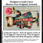 Quirky Frosch, farbiger Teppich, Rose DL7R Decoupa Seidenpapier