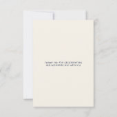 Quirky Fun Green Handwriting Script Hochzeitsschri Dankeskarte (Rückseite)