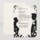 Quirky Funky Unique Spaß Meme Funny Wedding Begleitkarte (Vorne/Hinten)