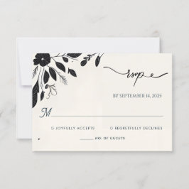 Quirky Funky Unique Spaß Meme Funny Wedding RSVP Karte