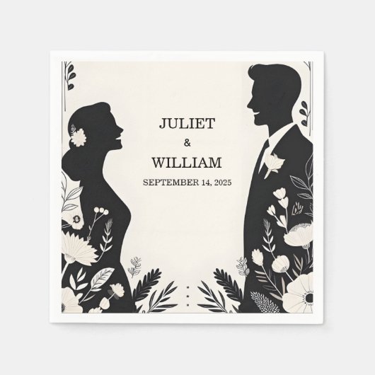 Quirky Funky Unique Spaß Meme Funny Wedding Serviette (Vorderseite)