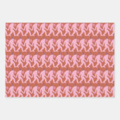 Quirky & Funny Bright Bunt Geburtstag Bigfoot Geschenkpapier Set (Vorderseite)