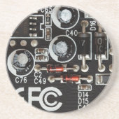 Quirky Geeks Circuit Board Graphic Untersetzer (Vorne)