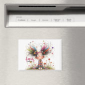 Quirky Girl Authentic Magnet (In Situ (Geschirrspüler))