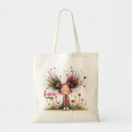Quirky Girl Authentic Tote Bag Tragetasche