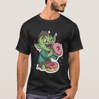 Quirky Goblins Messy Sprinkle Donut T - Shirt: Fan T-Shirt
