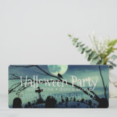 Quirky Halloween-Party Einladungen (Stehend Vorderseite)