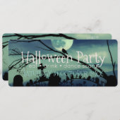 Quirky Halloween-Party Einladungen (Vorne/Hinten)