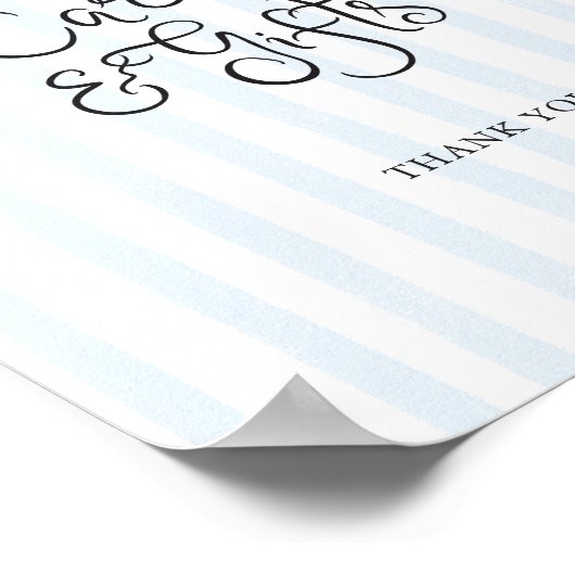 Quirky Hand Dragon Lemon Strippenkarten Geschenke Poster (Ecke)