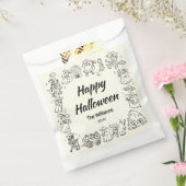 Quirky Hand Drawn Doodles Halloween Geschenktütchen (Versiegelt)