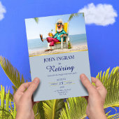 Quirky Happy Retirement Party Einladung