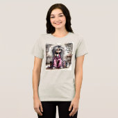 Quirky Hippie Chic T - Shirt (Vorderseite voll)