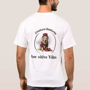 Quirky-Hund in Schottisch-Tartan Funny Sarcasm T-Shirt