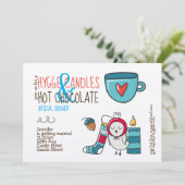 Quirky HYGGE Brautparty oder JEDES EREIGNIS KRAFT Einladung (Stehend Vorderseite)