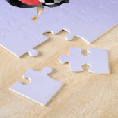 Quirky Jester & Puppet King Red Puzzle (Seite)