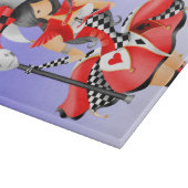 Quirky Jester und das King Chopping Board Schneidebrett (Ecke)