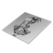 Quirky Jester und Puppet King Fliese (Seite)