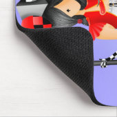 Quirky Jester und Puppet King Mousepad (Ecke)