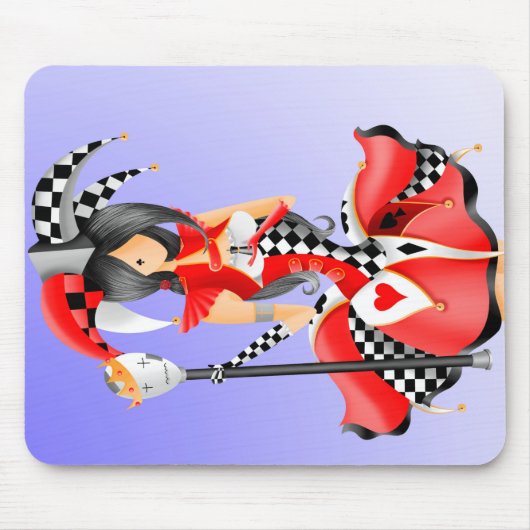 Quirky Jester und Puppet King Mousepad (Vorne)