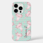 Quirky Kawaii Axolotl Pattern Case-Mate iPhone Hülle (Rückseite)