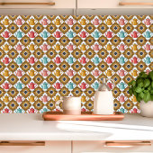 Quirky Kitsch Design der 50er Jahre mit spielerisc Fliese