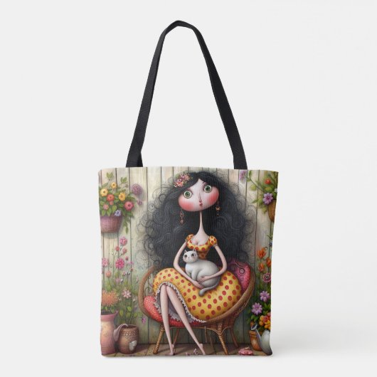 Quirky Lady Tasche (Rückseite)