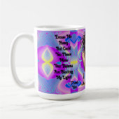 Quirky Lady Tattoos & Wine Light Tasse (Links)