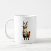 Quirky Lama Halloween Kaffeetasse (Links)