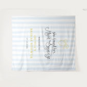 Quirky Lemon Main Squeeze Brautparty Empfang Wandteppich (Vorderseite (Horizontal))