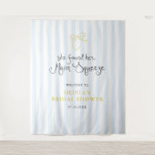 Quirky Lemon Main Squeeze Brautparty Empfang Wandteppich (Vorderseite)