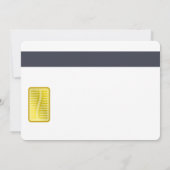 Quirky-Lizenz für Kill Hochzeit Speichern Sie das Save The Date (Rückseite)