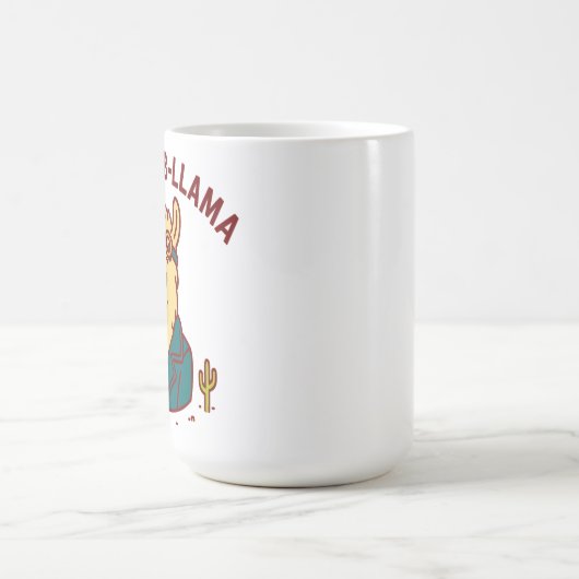 Quirky Llama Coffee Tasse - Funny Animal Lover Ges (Mittel)