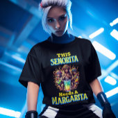 Quirky Monkey senorita braucht Margarita T-Shirt