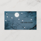 Quirky Moon Visitenkarte (Rückseite)