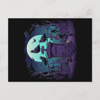 Quirky-Mord Postkarte