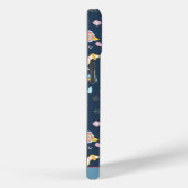 Quirky Niedlich Hunde Regenbogenmuster Blau Person Case-Mate iPhone Hülle (Rückseite / Rechts)