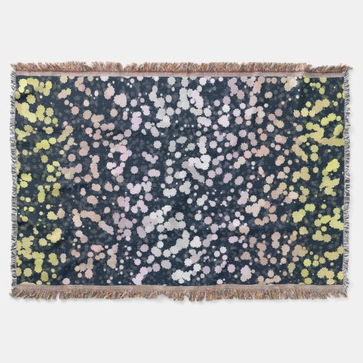 Quirky Niedlich Retro Boho Flora Pangender Prix Fl Decke (Vorderseite)