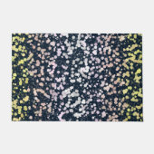 Quirky Niedlich Retro Boho Flora Pangender Prix Fl Fußmatte (Vorderseite)