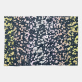 Quirky Niedlich Retro Boho Flora Pangender Prix Fl Geschirrtuch (Horizontal)