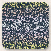 Quirky Niedlich Retro Boho Flora Pangender Prix Fl Getränkeuntersetzer (Vorderseite)