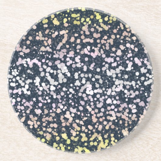 Quirky Niedlich Retro Boho Flora Pangender Prix Fl Getränkeuntersetzer (Vorne)