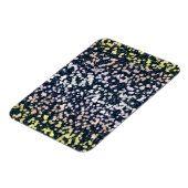 Quirky Niedlich Retro Boho Flora Pangender Prix Fl Magnet (Linke Seite)