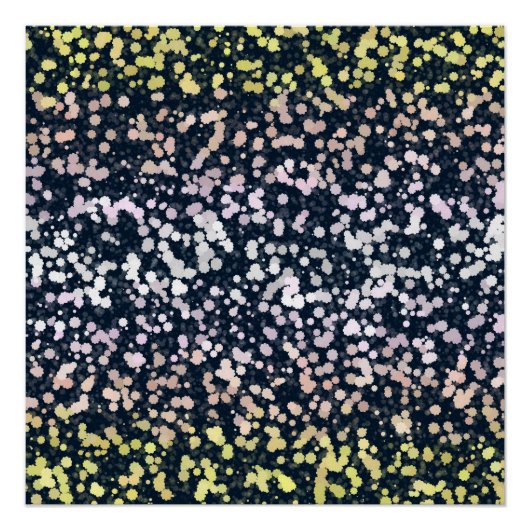 Quirky Niedlich Retro Boho Flora Pangender Prix Fl Poster (Vorderseite)