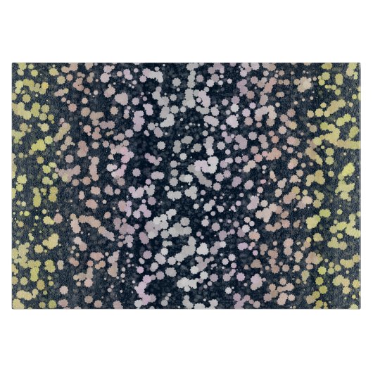 Quirky Niedlich Retro Boho Flora Pangender Prix Fl Schneidebrett (Vorderseite)