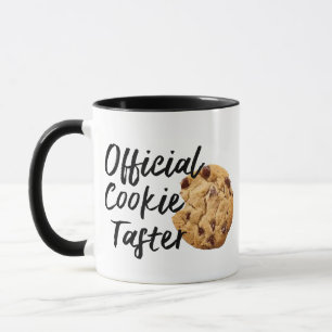 Quirky Offiziell Cookie Taster Weihnachtskaffee Tasse