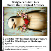 Quirky Penguin, Blumengarten CH7 Dekoupage Seidenpapier