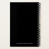 Quirky Personalisiert HiJinks Journal Notizblock (Rückseite)