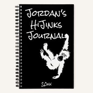 Quirky Personalisiert HiJinks Journal Notizblock