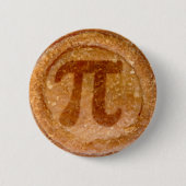 Quirky Pork Pie Symbol Button (Vorderseite)