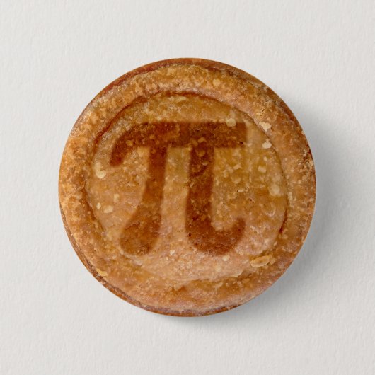 Quirky Pork Pie Symbol Button (Vorderseite)